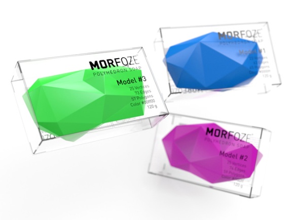 Morfroze Polyhedron Soap